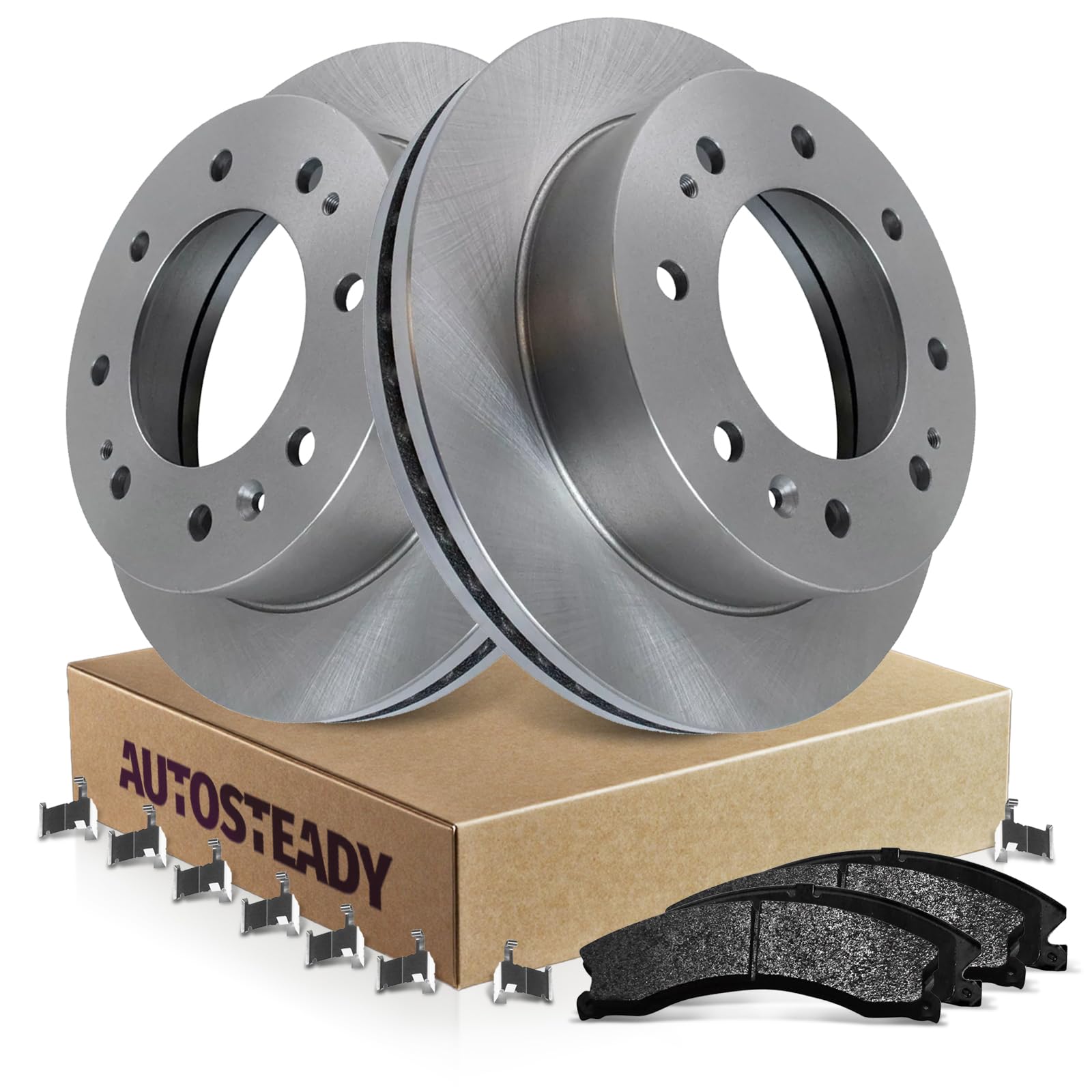 Brake Kit, 13.98" Front Compatible with 11-19 GMC Sierra 2500 HD