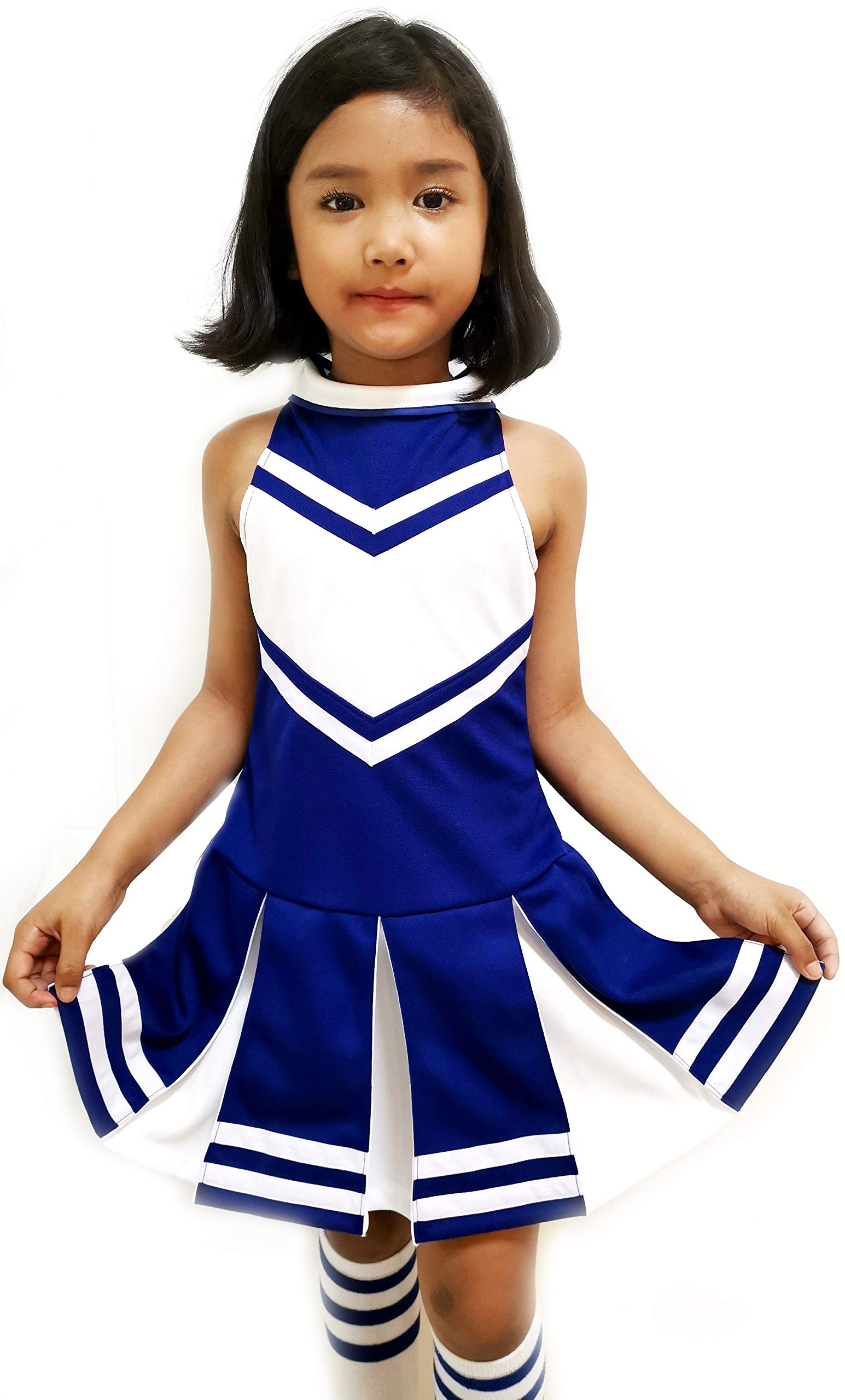 Little Girls Cheerleader Uniform Dress