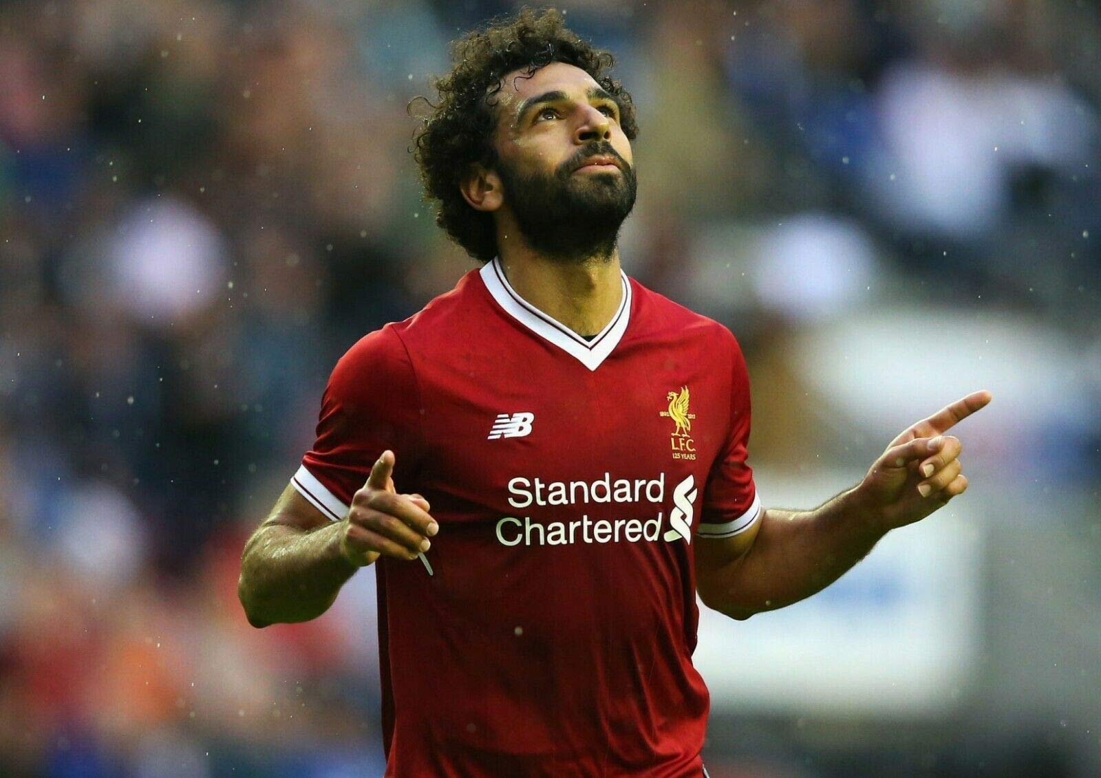 City-Art-Zone Red Mohamed Mo Salah Football Liverpool Sport Picture Poster Wall Art Print A4