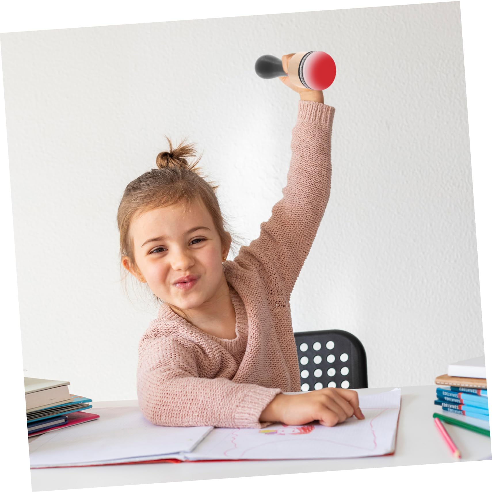 DOITOOL 5 Juegos Pinceles Esponja Pintura con Esponjas Manualidades Herramienta de Dibujo y Educación Infantil