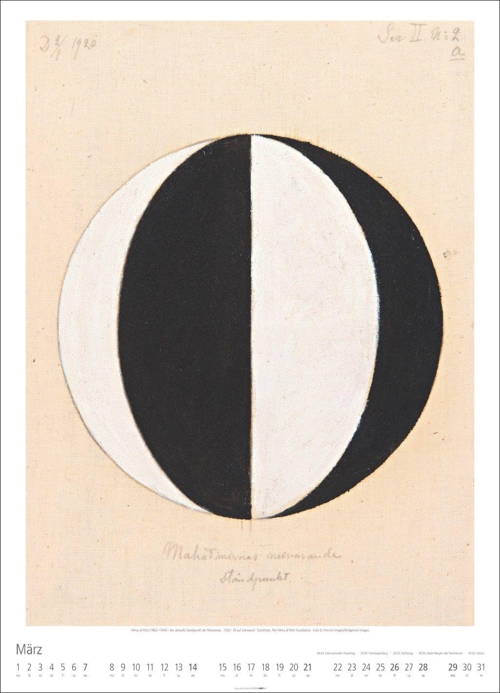Hilma af Klint Kalender 2027