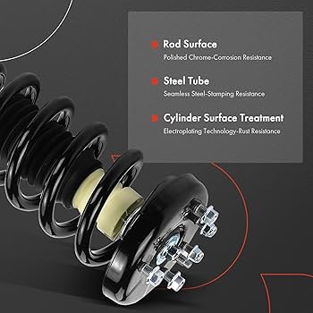 Amazon.com: A-Premium Front Pair (2) Complete Strut & Coil