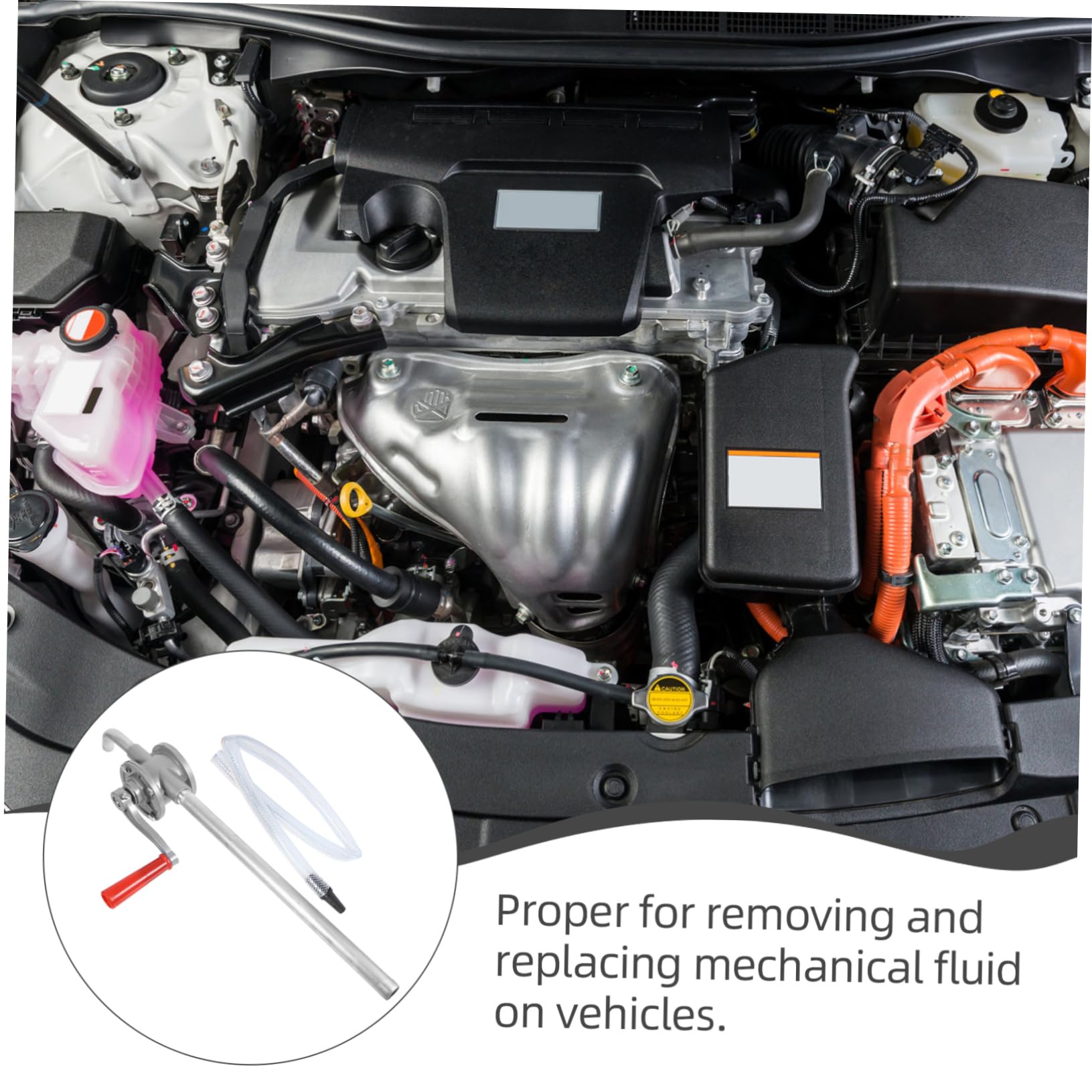 Pompe à Huile Automobile Manuelle Extracteur De Liquide Léger Et Portable Pour Vidange Huile Et Carburant Facile à Utiliser Pour Véhicules