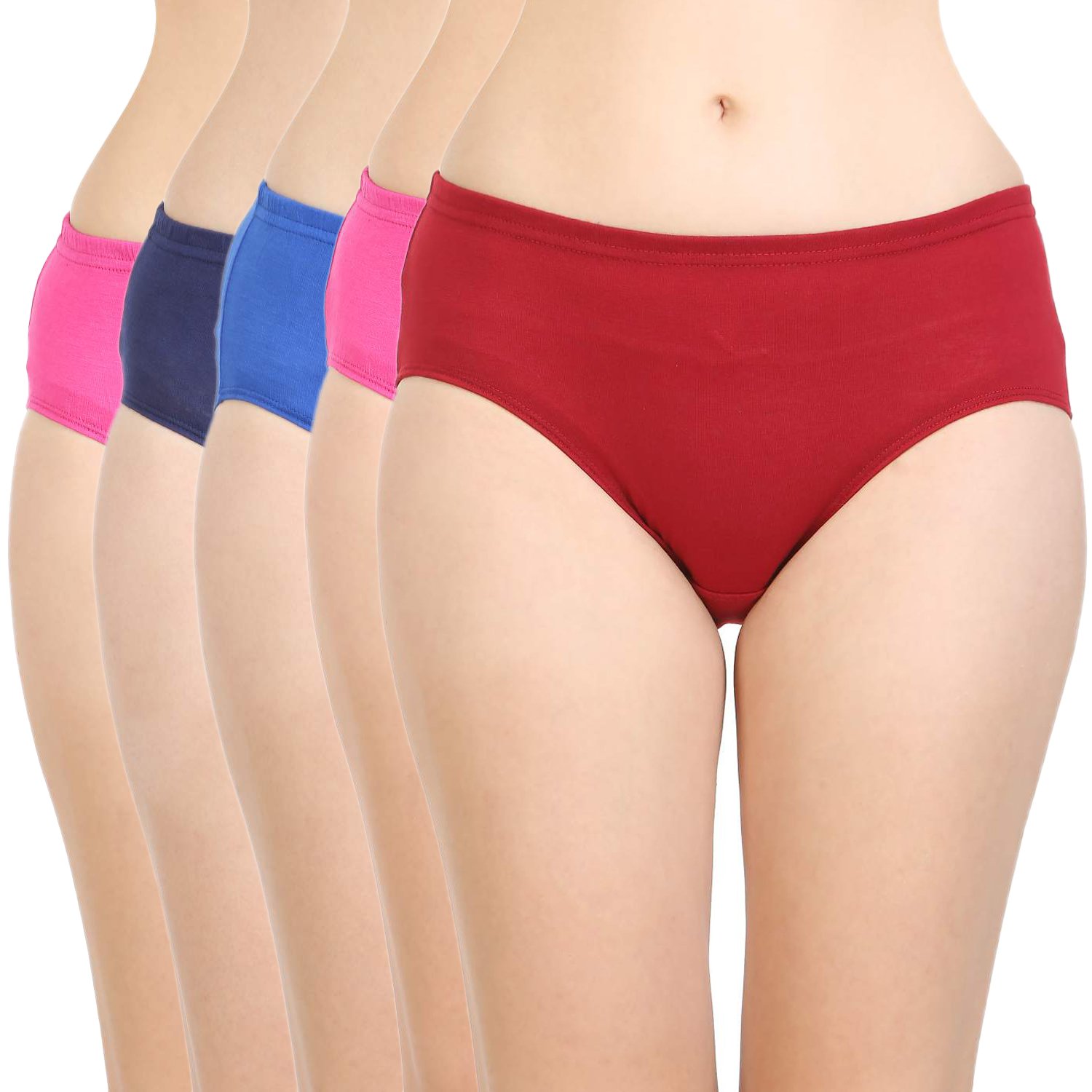 bodycare Women's Poly Cotton Solid Panty(71) Pack of 5-picture-33