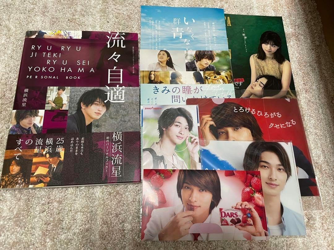 流々自適 横浜流星 PERSONAL BOOK フライヤー クリアファイル付き