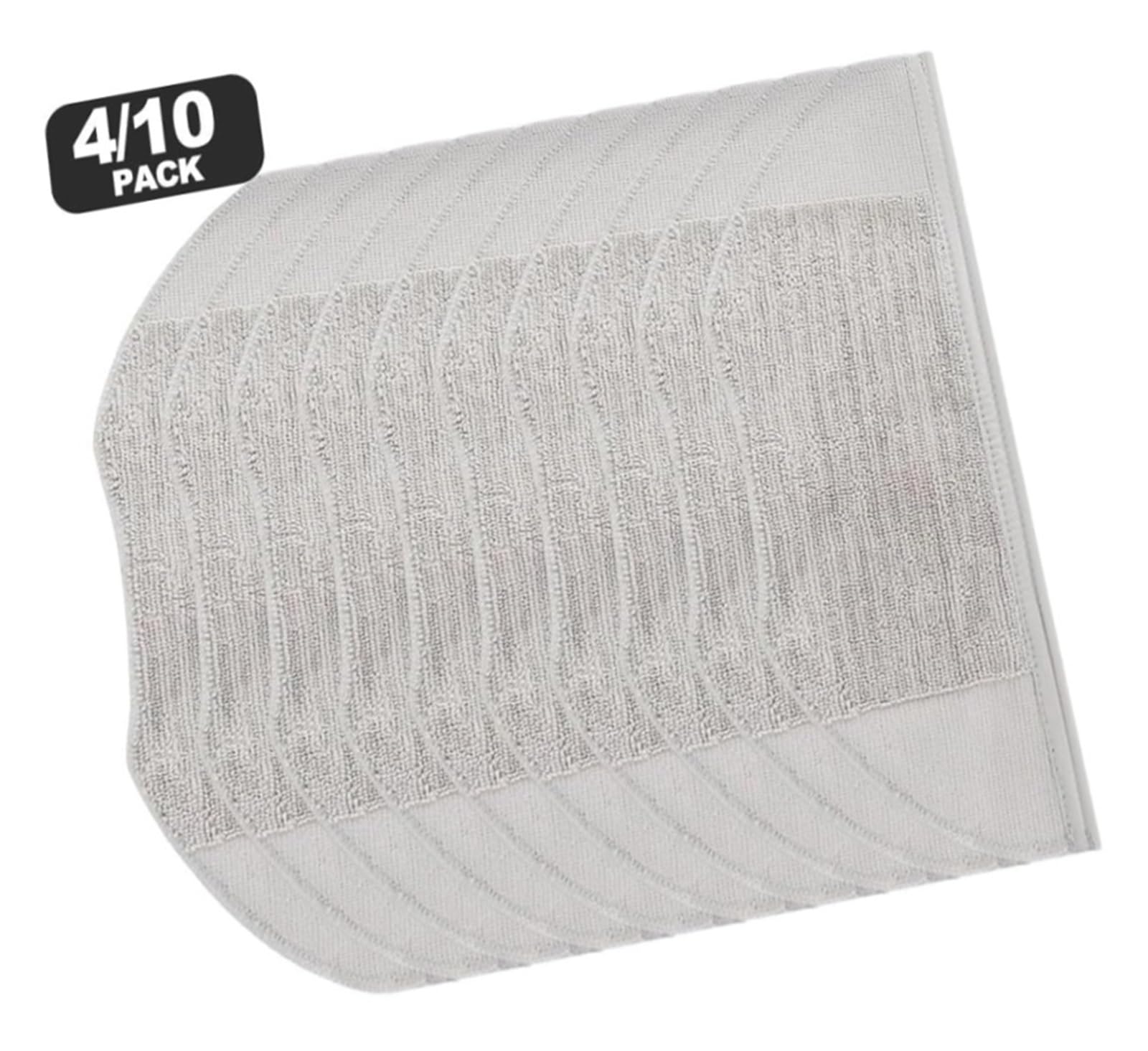 Salviette for aspirapolvere robot Xiaomi S40 OV81, accessori lavabili riutilizzabili in microfibra, confezione da 4(10 PACK)
