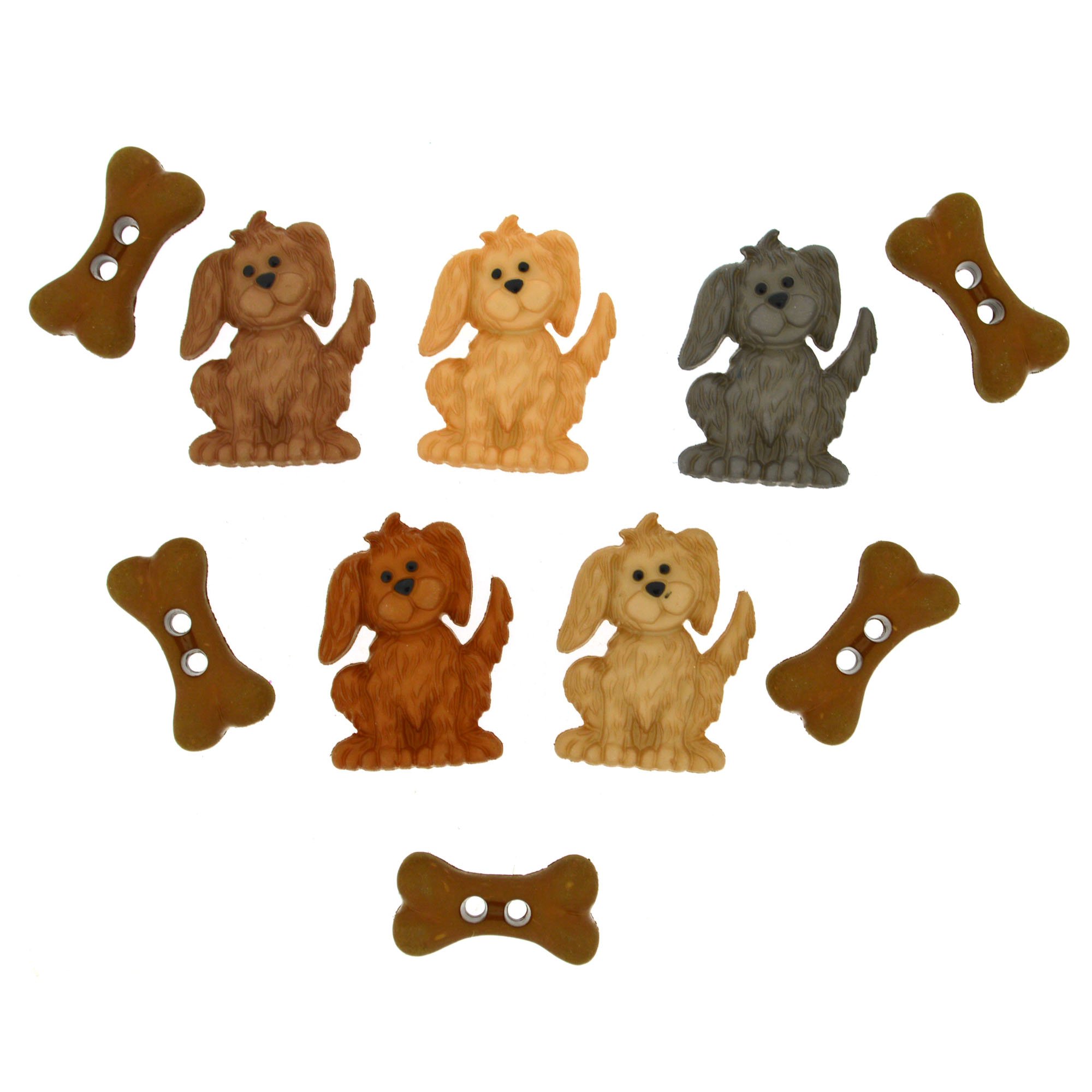 Jesse James Dress It Up Embellishments-Give A Dog A Bone, Other, Multicoloured