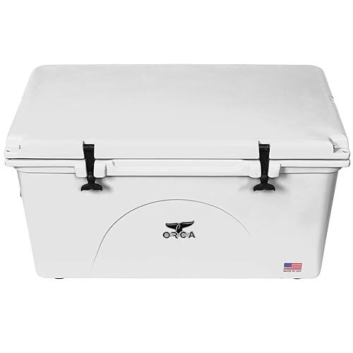 Miniatura 2 de Refrigeradora ORCA con mango de acero inoxidable con un agarre flexible único para que una persona la pueda llevar fácilmente