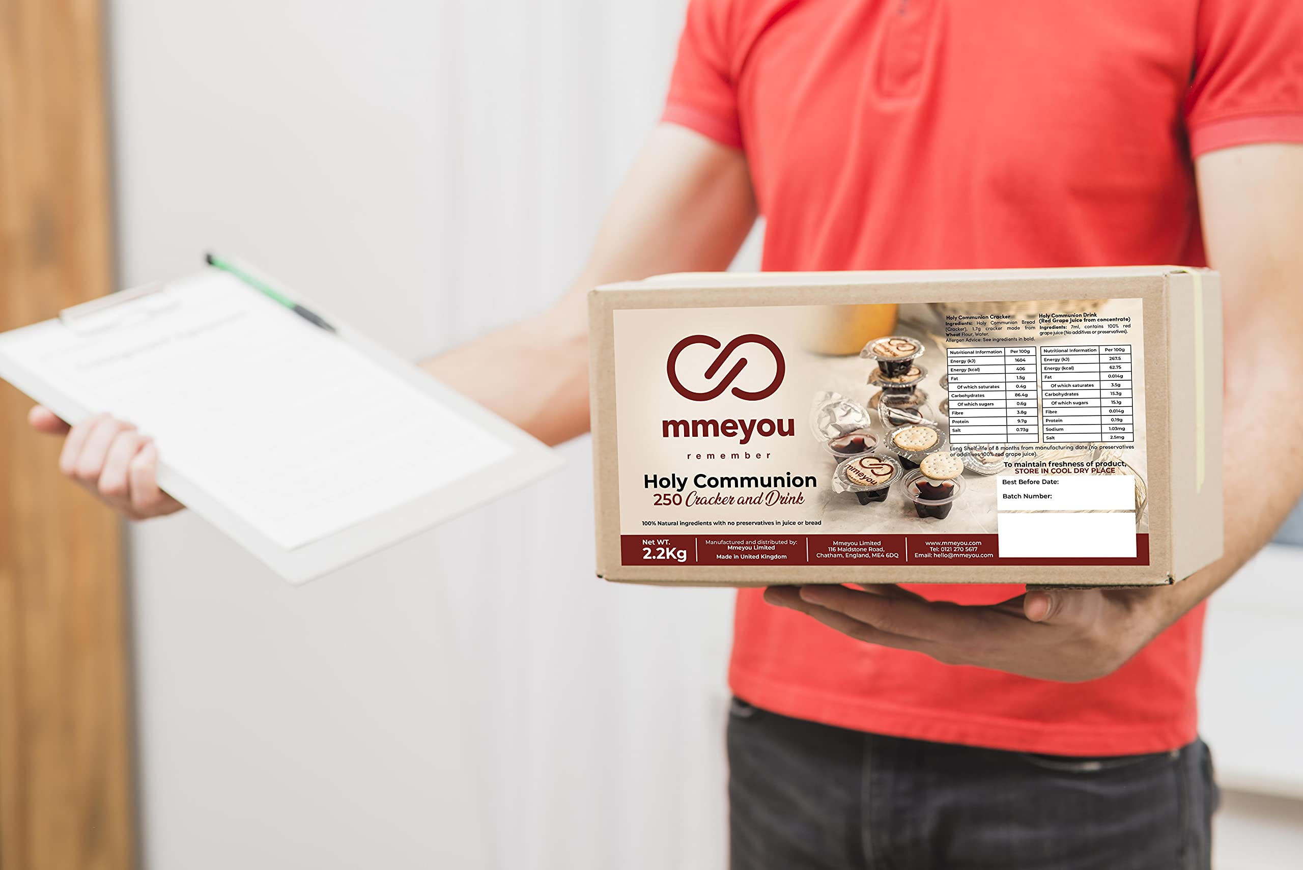 Packaged Holy Communion Cracker Prefilled Communion Wine Mmeyou