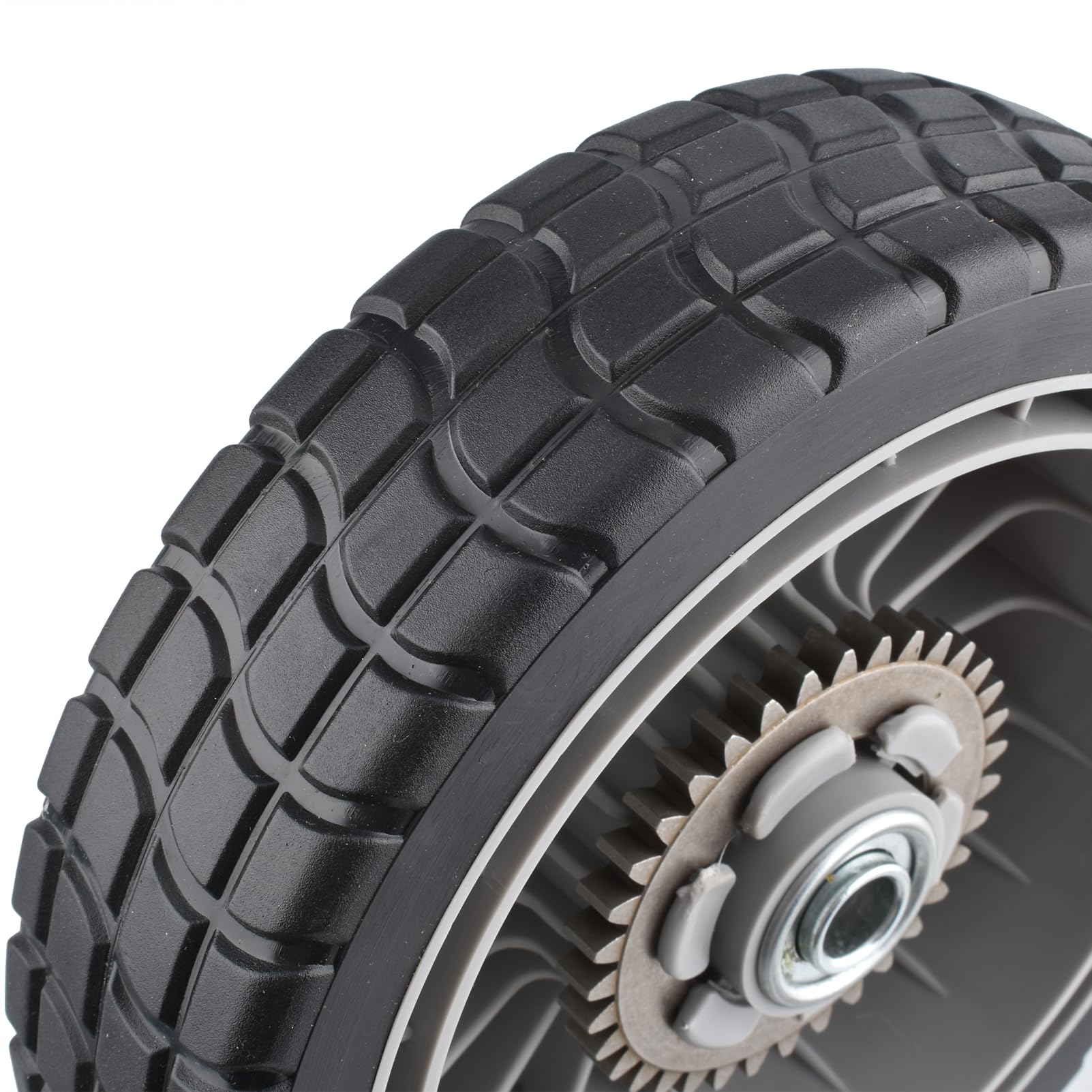 Cancanle Rueda Trasera de Cortacésped de 8 Pulgadas con Engranaje para Honda 42710-VE2-M01ZE 42710-VE2-M02ZE HRR216K6