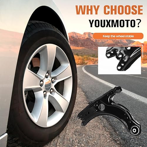 Miniatura 2 de Kits de suspensión de brazos de control inferiores delanteros para Volkswagen Beetle 2001-2010, para golf 2003-2006, para Jetta 2001-2005, juego de