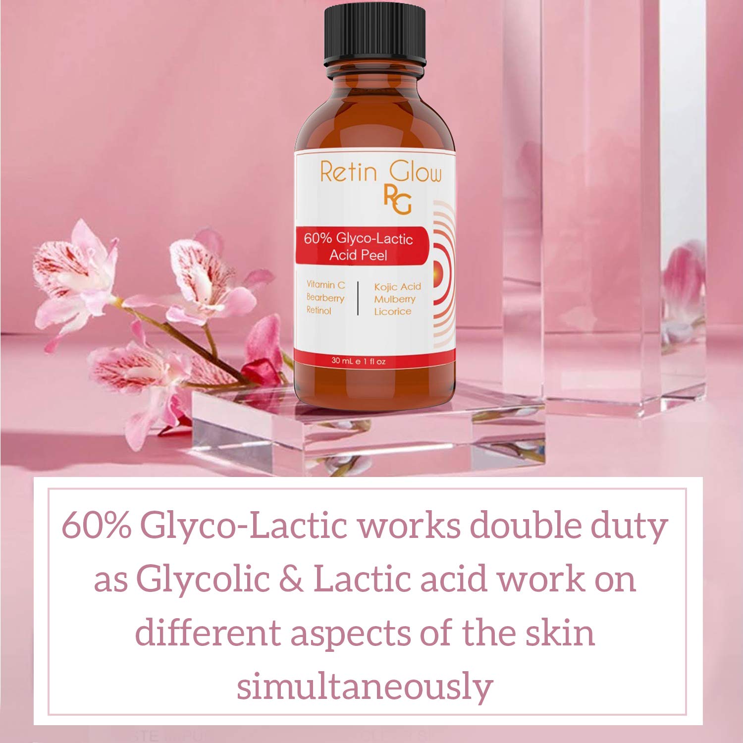 GlycoLactic Acid 60 Gel Peel Including After Peel Neutralizer Facial