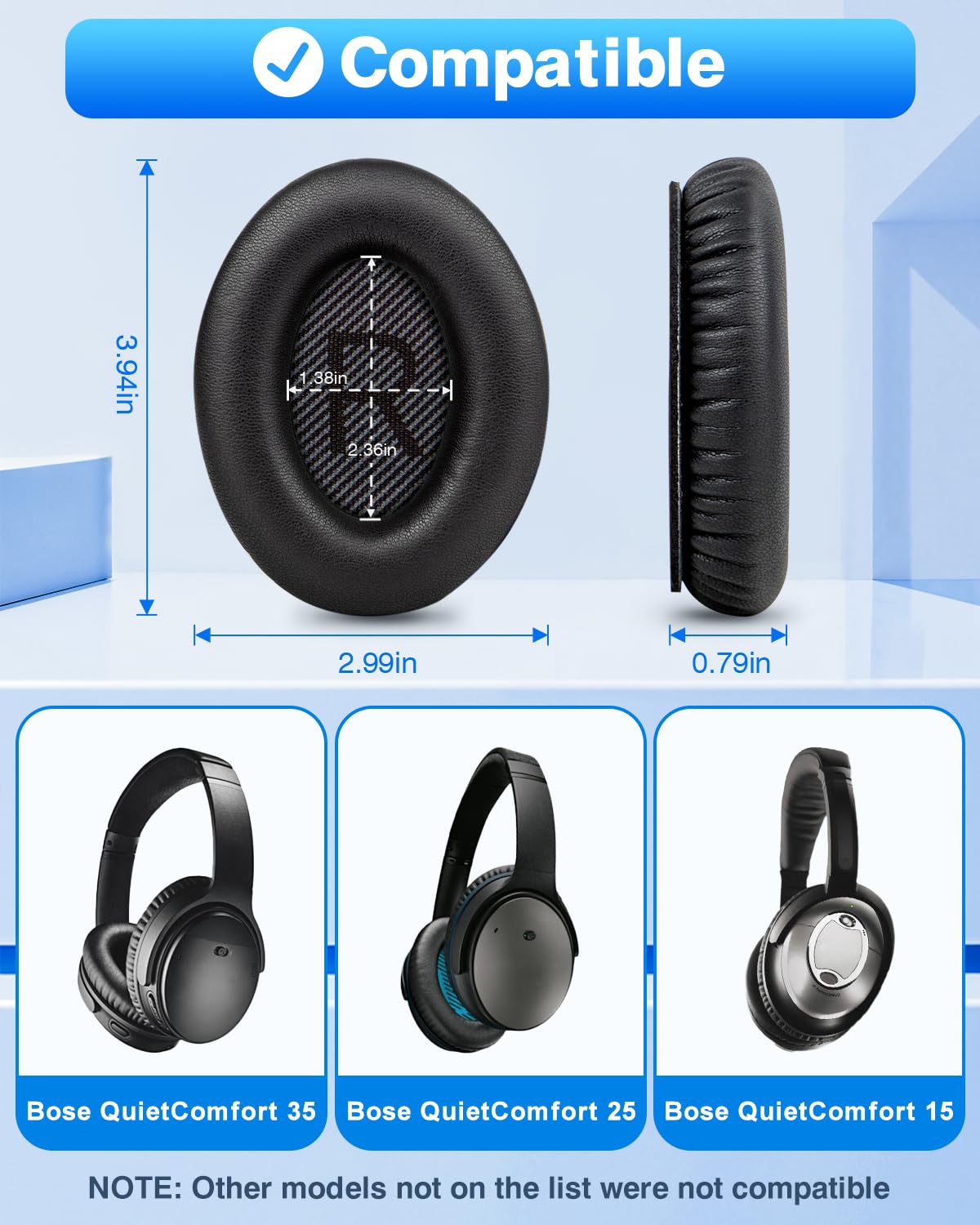 Amazon.com: Link Dream Ear Pads for Bose Quiet Comfort 35 II (QC35