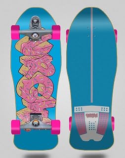 Urgh Surf Skate with T12 Surf Skate Trucks Donuts Drag 10x30