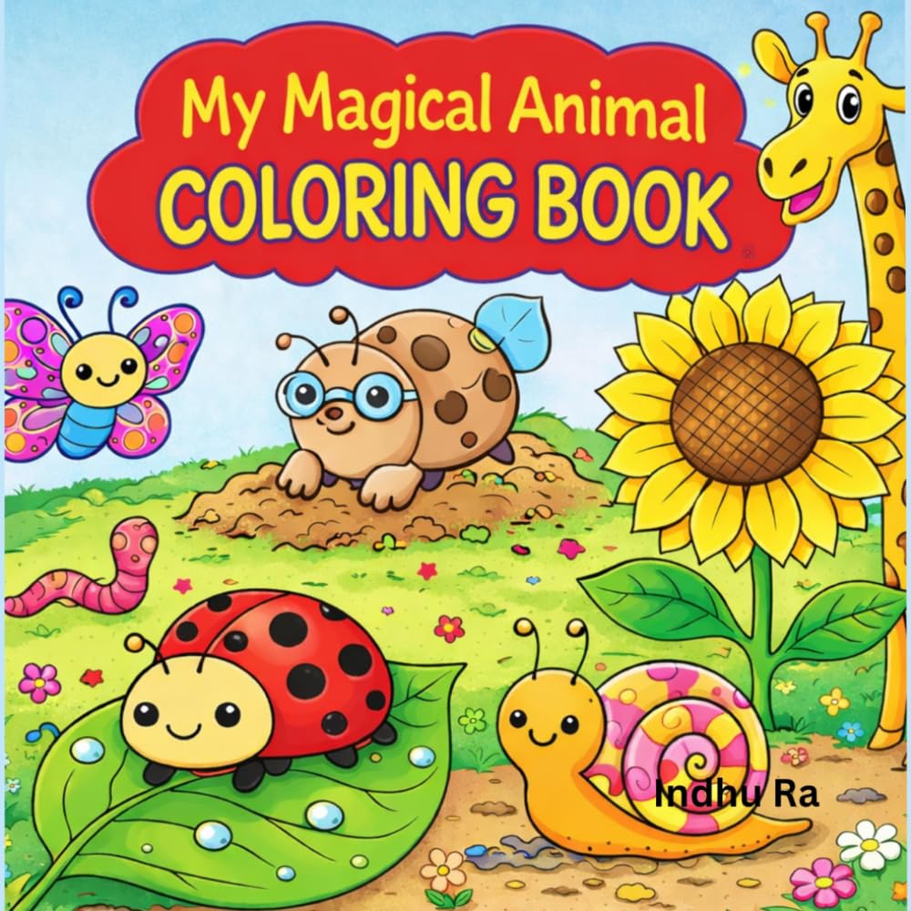My Magical Animal coloring book