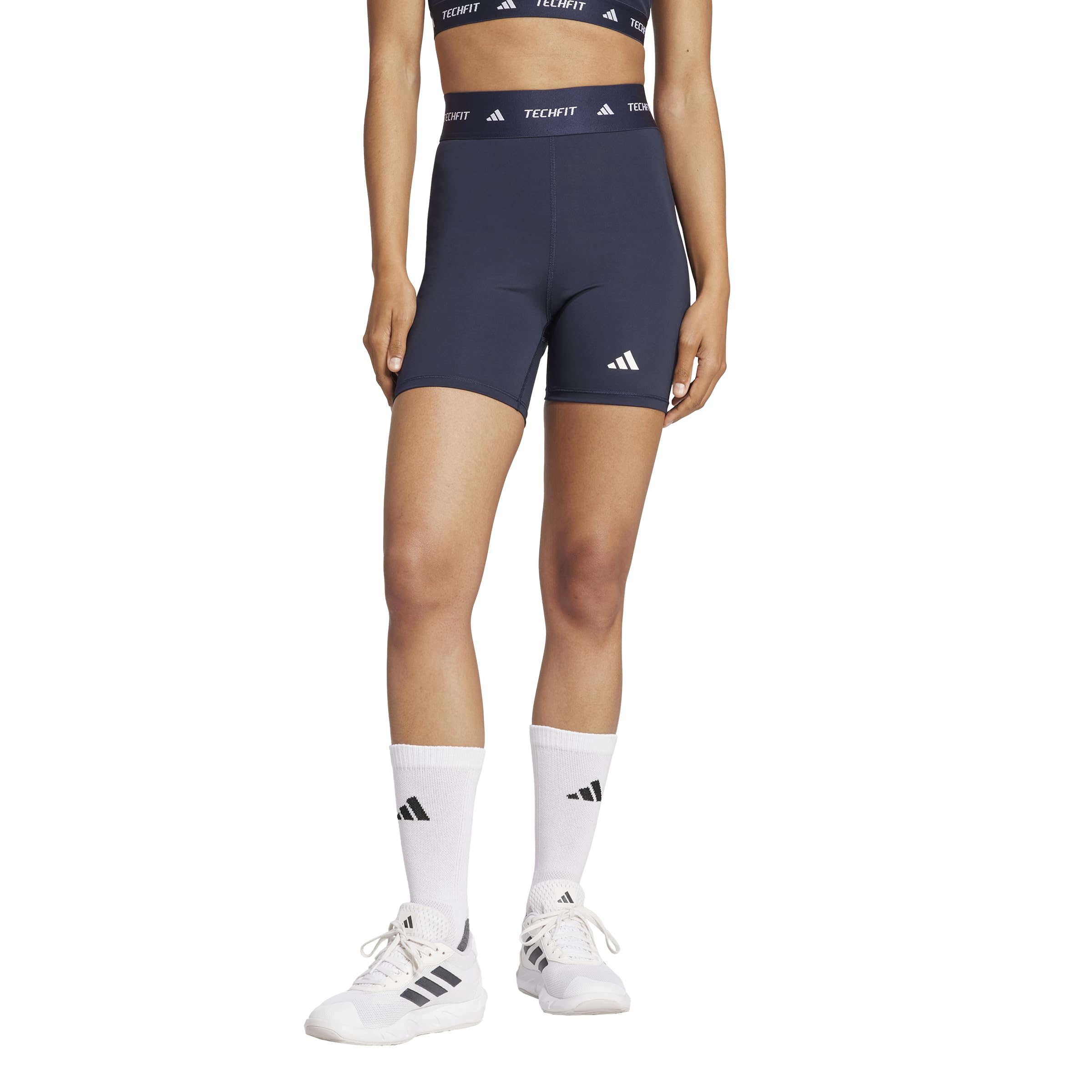 Adidas Mujer Techfit Short Leggings