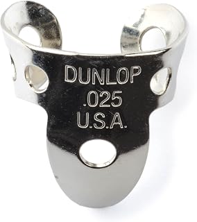 JIM DUNLOP 33R.025 Nickel Silver Fingerpicks, .025", 20/Tube