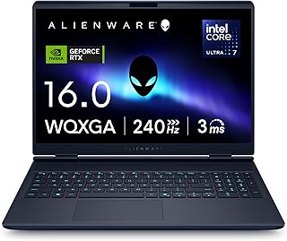 Dell ノートパソコン Alienware 16X Aurora AC16251 16インチ Intel®Core™Ultra 7 プロセッサー 255HX RTX 5060 メモリ32GB SSD1TB Windows 11 インターステラー インディゴ 翌営業日対応オンサイト出張修理サービス1年(HDD返却不要サービス) NAA76-FNA