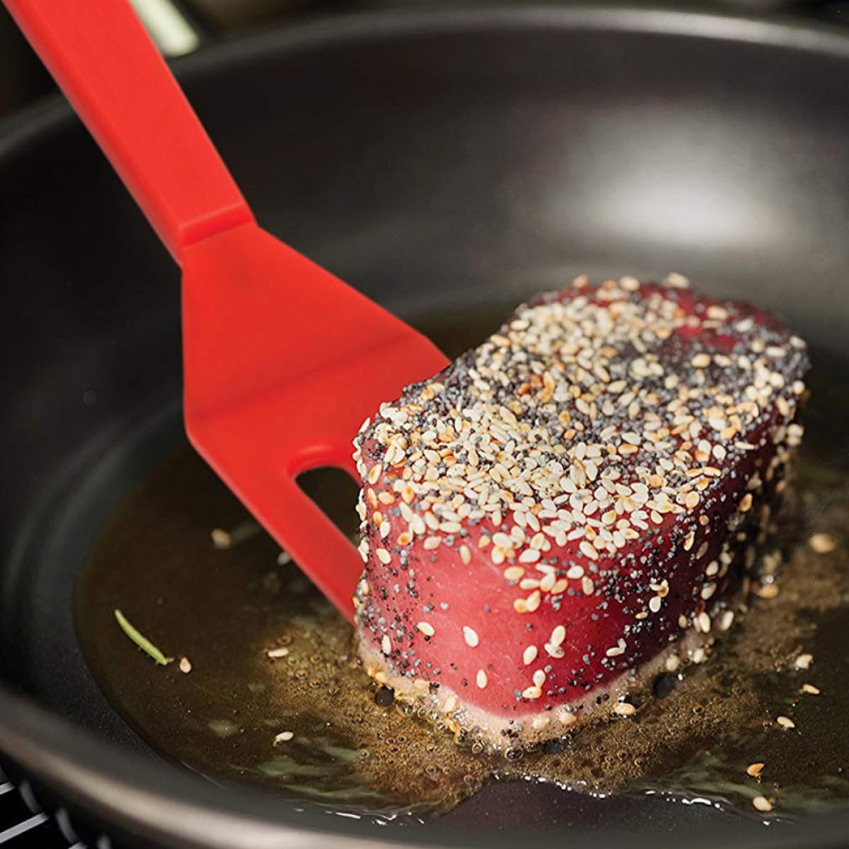 2pcs Silicone Steak Spatula Set for Non Stick Cookware image 4