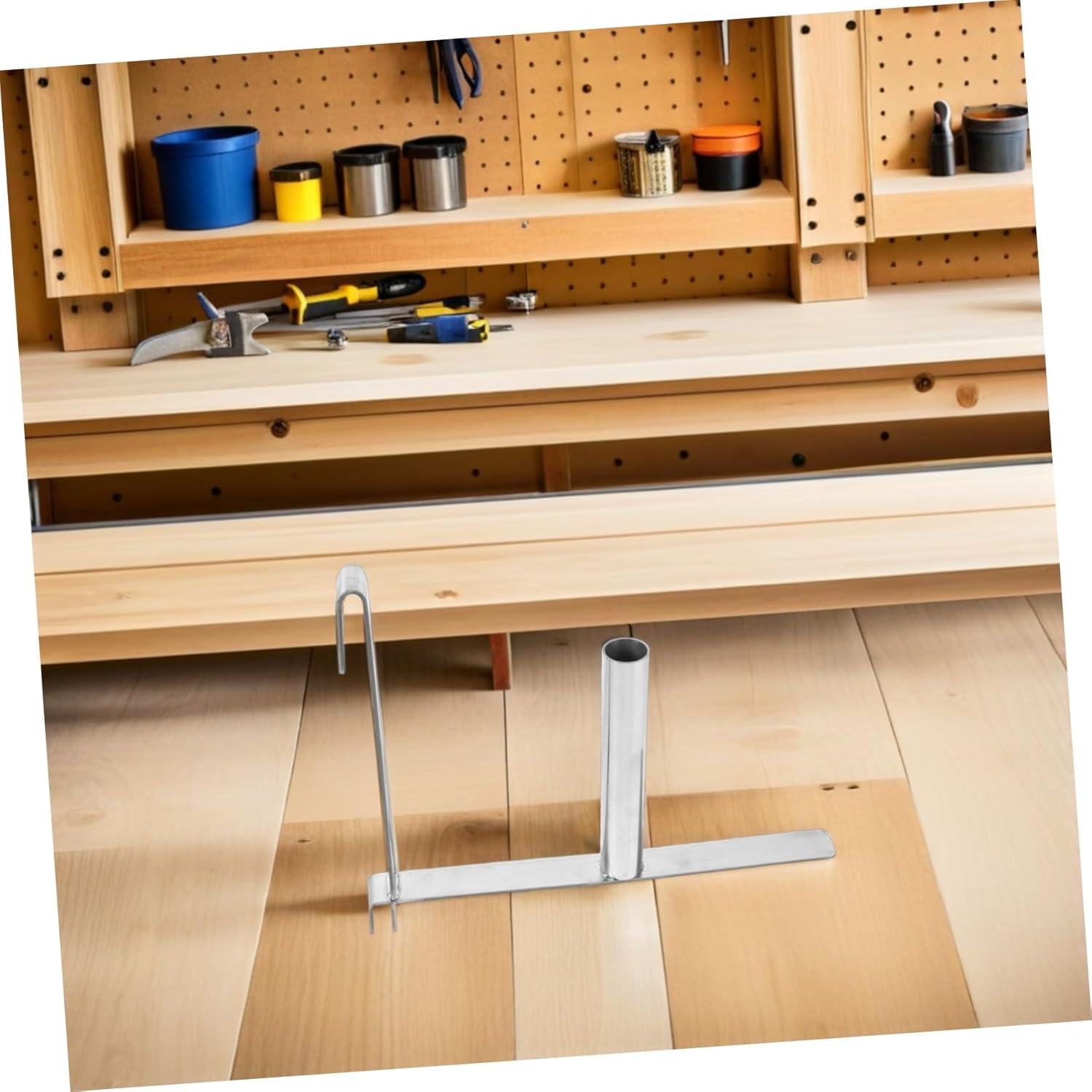 Heavy Duty Metal Fence Mounting Bracket for Outdoor Privacy Screen Installation Quick Setup Tool for Garden Patio Durable Stylish for Secure Screen Enhancement