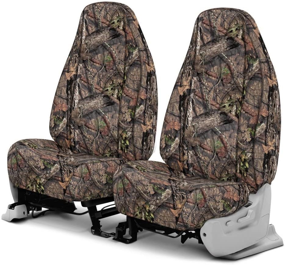 Covercraft Carhartt Camo SeatSaver Front Row Custom Fit Seat Cover for Select Chevrolet/GMC Models - Duck Weave (Break-Up Country)