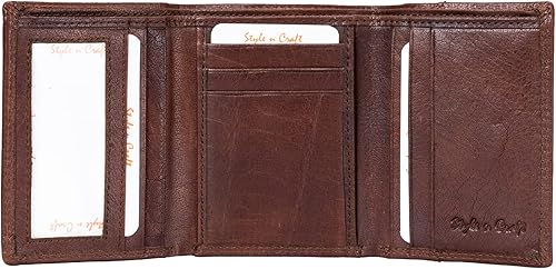 Miniatura 5 de Style n Craft Trifold Leather Wallet