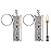 SURVIVE Permanent Match Metal, 2 Pack, Reusable Survival Fire Starter Striker Lighter, Emergency Waterproof Keychain Strike Anywhere Stick Kit