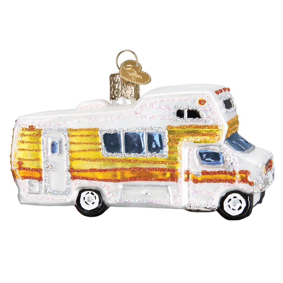 Old World Christmasornaments Camping Outdoor Collection Glass