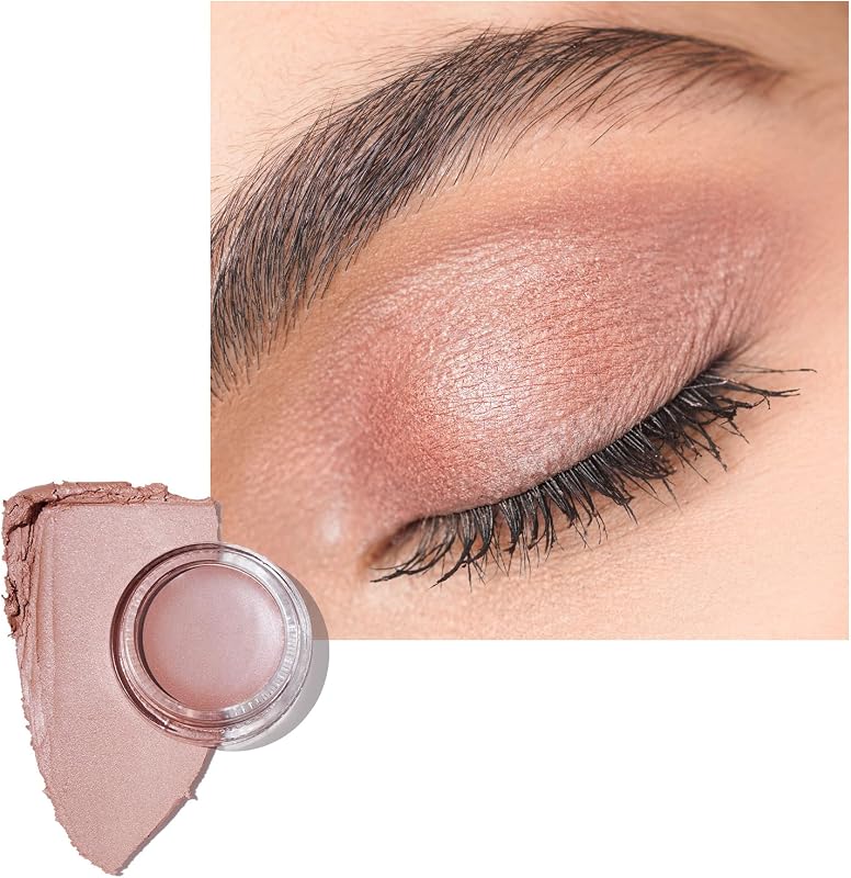 Oulac Matte Lidschatten Pfirsich Rosa Wasserfest | Lidschatten Primer Feine Textur Hält 16 Stunden + | Schnell Trocknend Wischfeste Matte Oberfläche | Vegan | 06g (CM05) Nubile