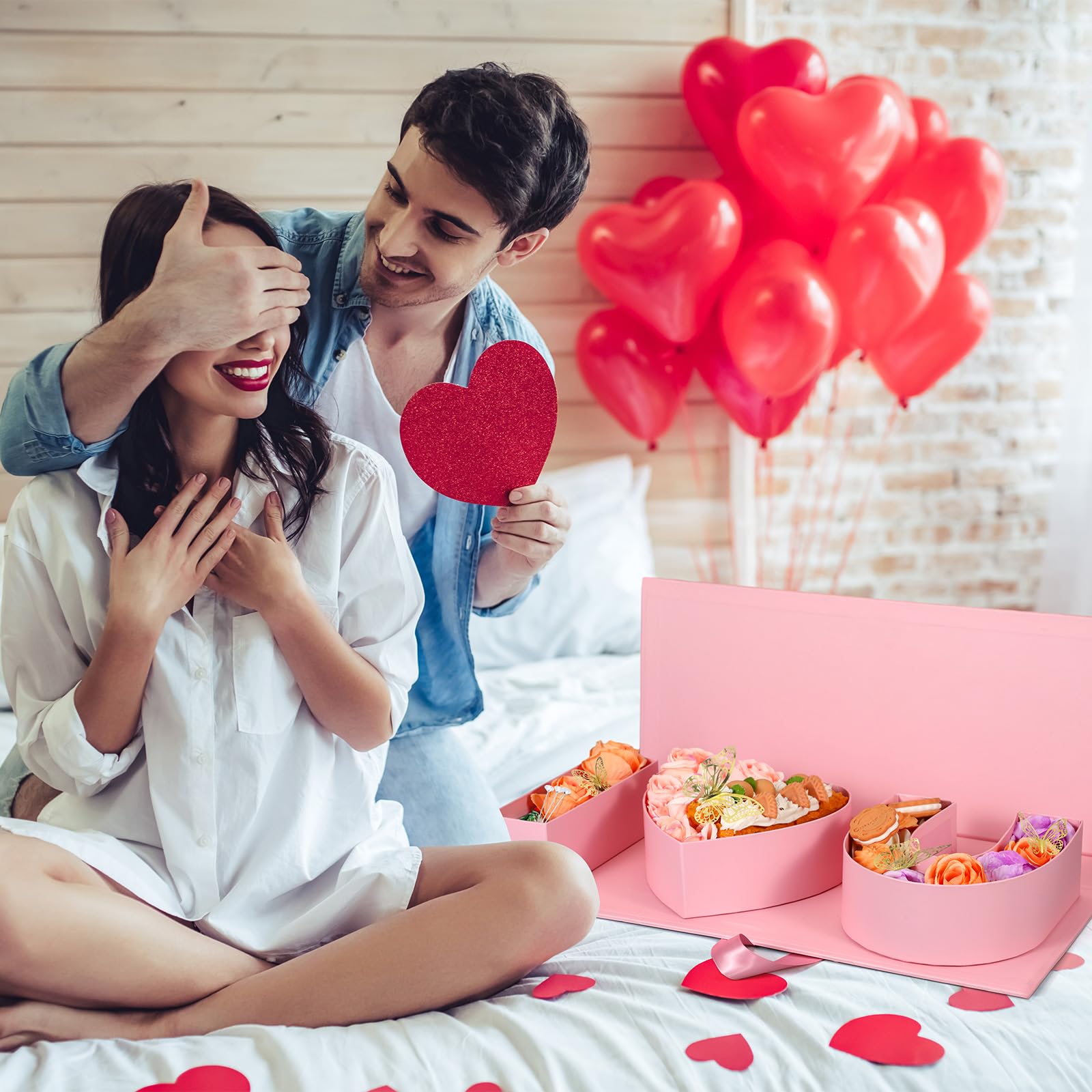 Amazon.com: Ireer 75 Pcs I Love You Gift Box Valentines Day