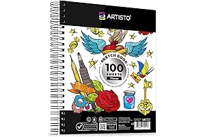 ARTISTO Premium Sketch Pad, Ideal for Kids Aged 9-12