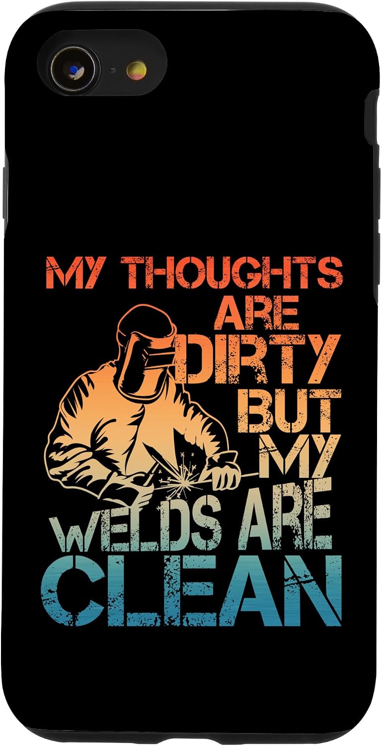 Unique Welding Design for Men Women Weld Tool Welder Welding Case for iPhone SE (2020) / 7/8