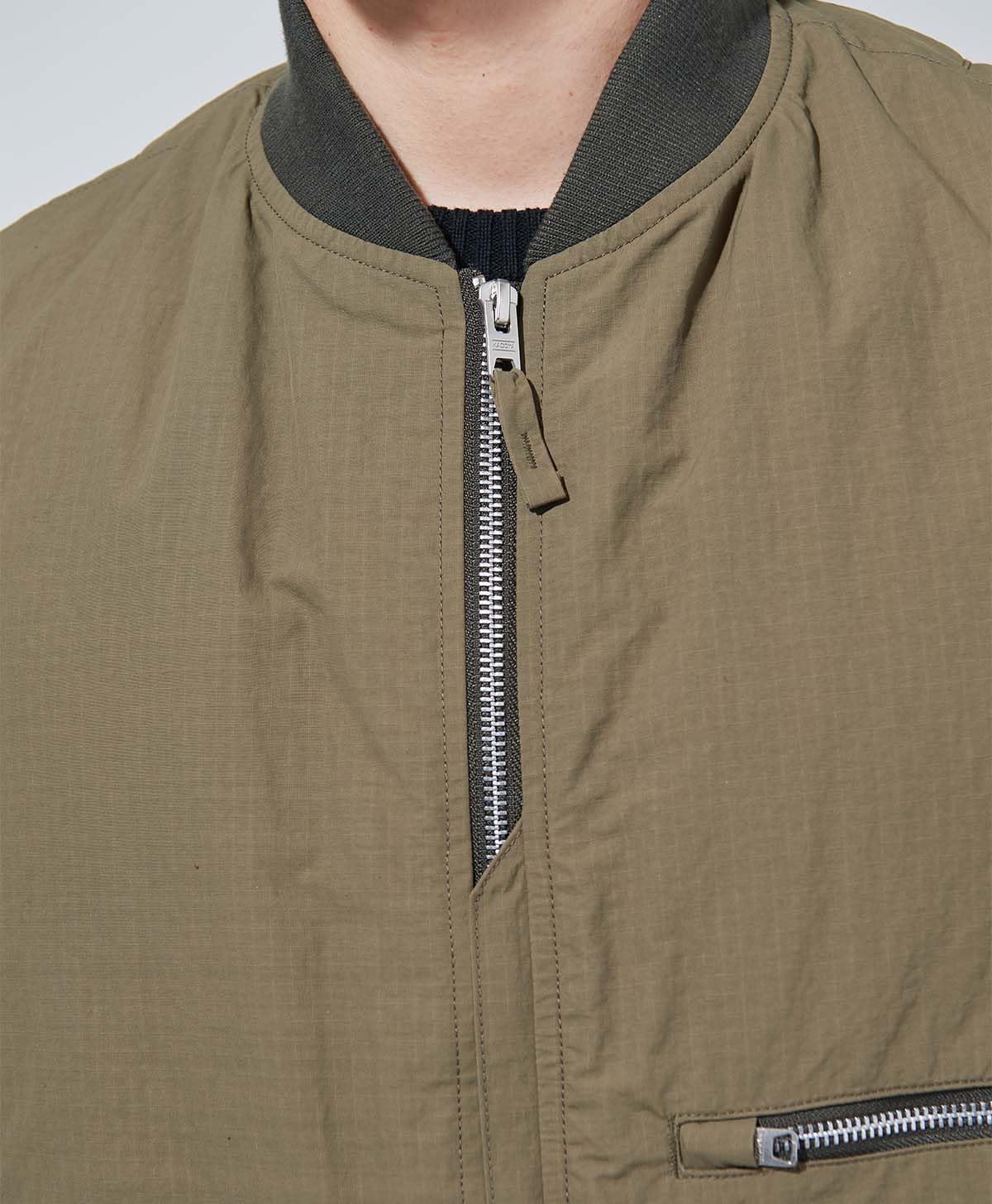 Amazon | [カドヤ] ジャケット LAYER VEST メンズ カーキ | ジャケット 