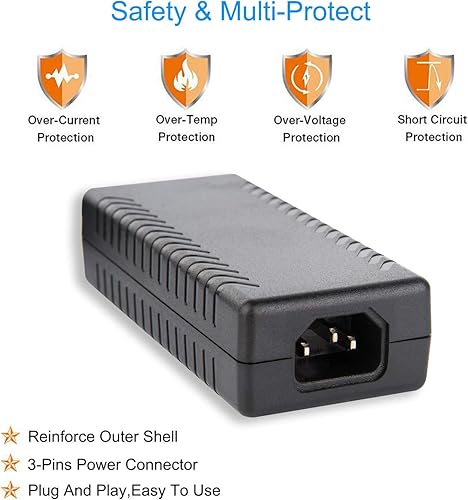 Miniatura 4 de Adaptador de fuente de alimentación de 12V 6A - Adaptador de CA 100-240V 50 60HZ DC 12 voltios 6A 72W convertidor de energía transformador cargador