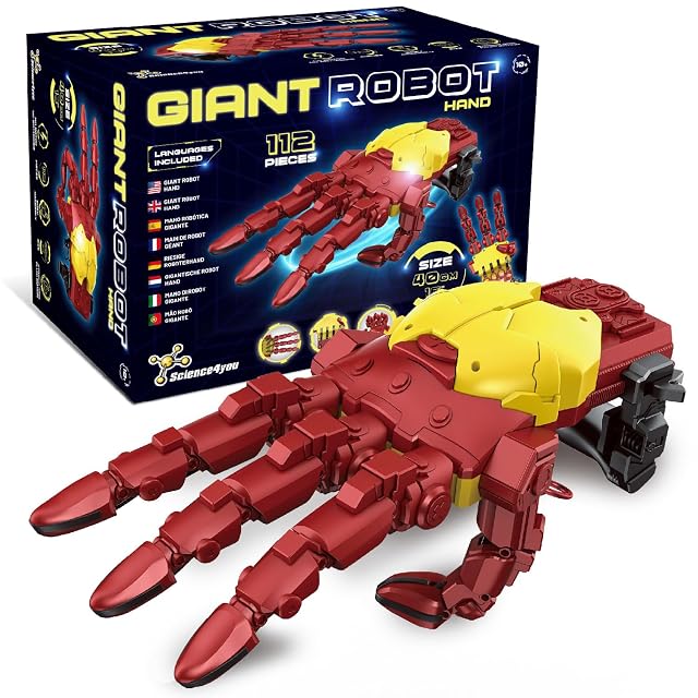 Science4you Kit de Mano Hidráulica Cyborg