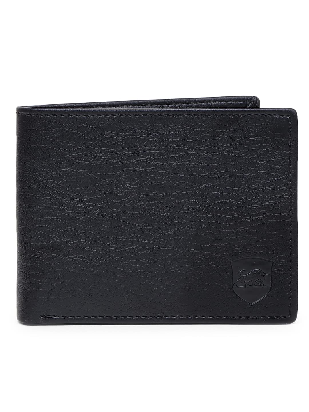 Black Album Design PU Leather Wallet for Men I 2 Card Slots I 2 Currency & Secret Compartments I 1 Zipper Coin Pocket & 6 ID Card Slots-image-34