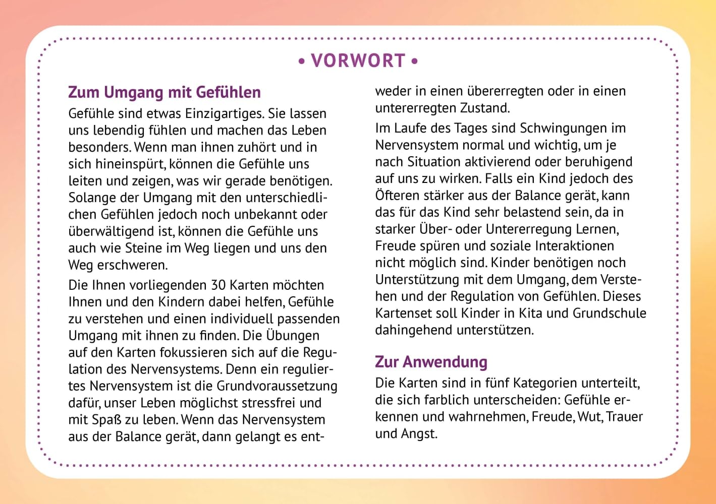 Gefühle in Bewegung bringen