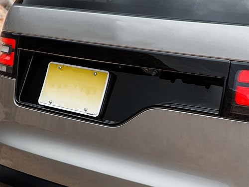 Miniatura 5 de YIWANG ABS puerta trasera licencia decoración ajuste para Land Rover Discovery 5 LR5 2017 L462 Auto Accesorios