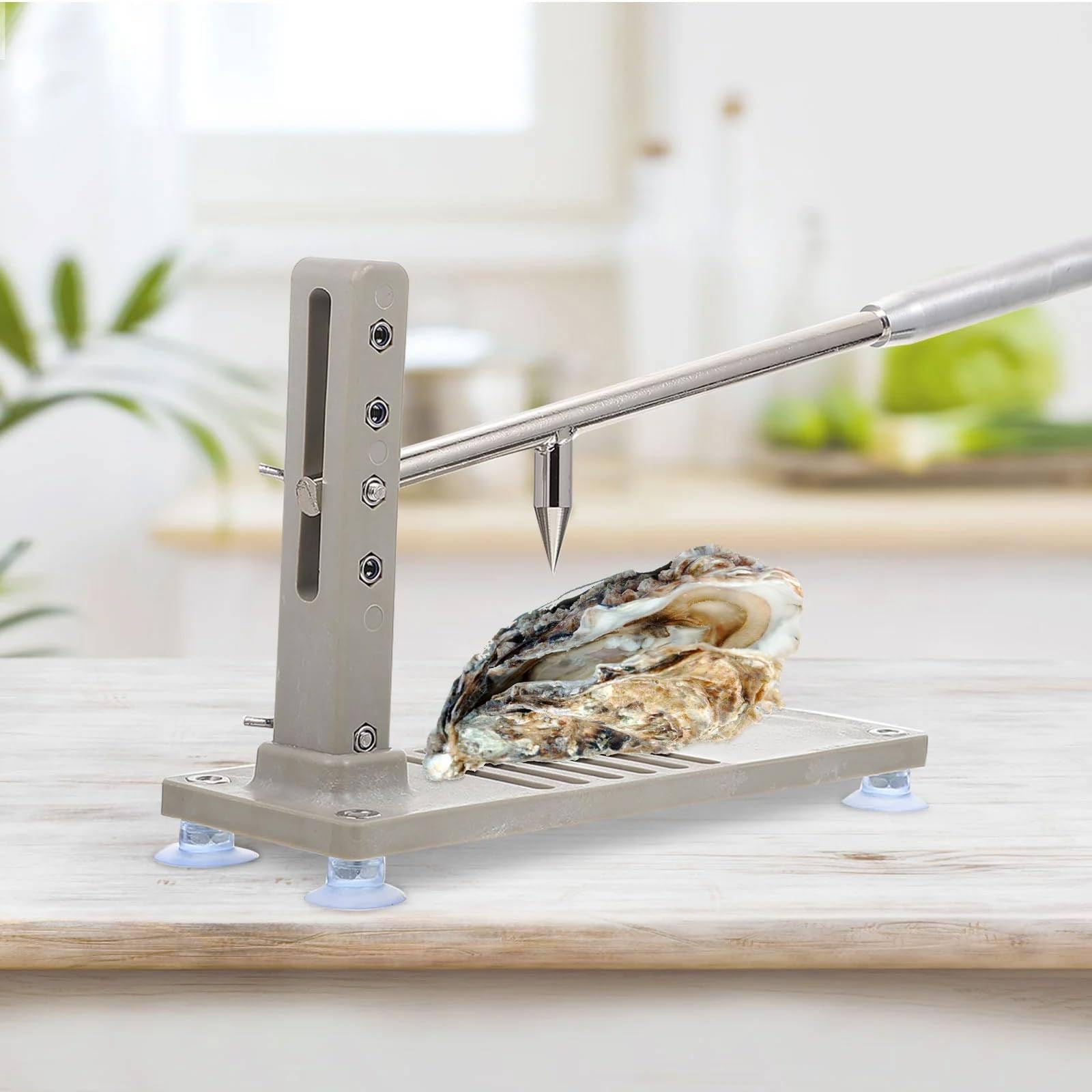 Abridor De Ostras, Máquina Para Abrir Conchas De Ostras, Juego Para Abrir Ostras De Almejas, Máquina De Presión, Herramientas Para Mariscos Con Diseño De Fijación Inferior