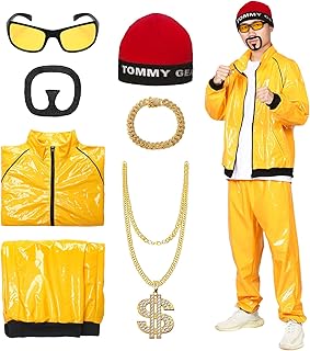 SERTAS 90s Fancy Dress Costumes for Adults,80\\\'s 90\\\'s Y