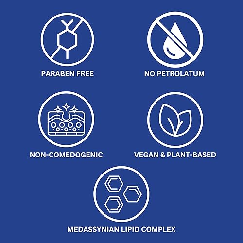 Miniatura 6 de Trilipiderm Crema de noche de rehidratación de 0.5 onzas, tamaño de viaje, rejuvenecimiento nocturno con ácido hialurónico antienvejecimiento y