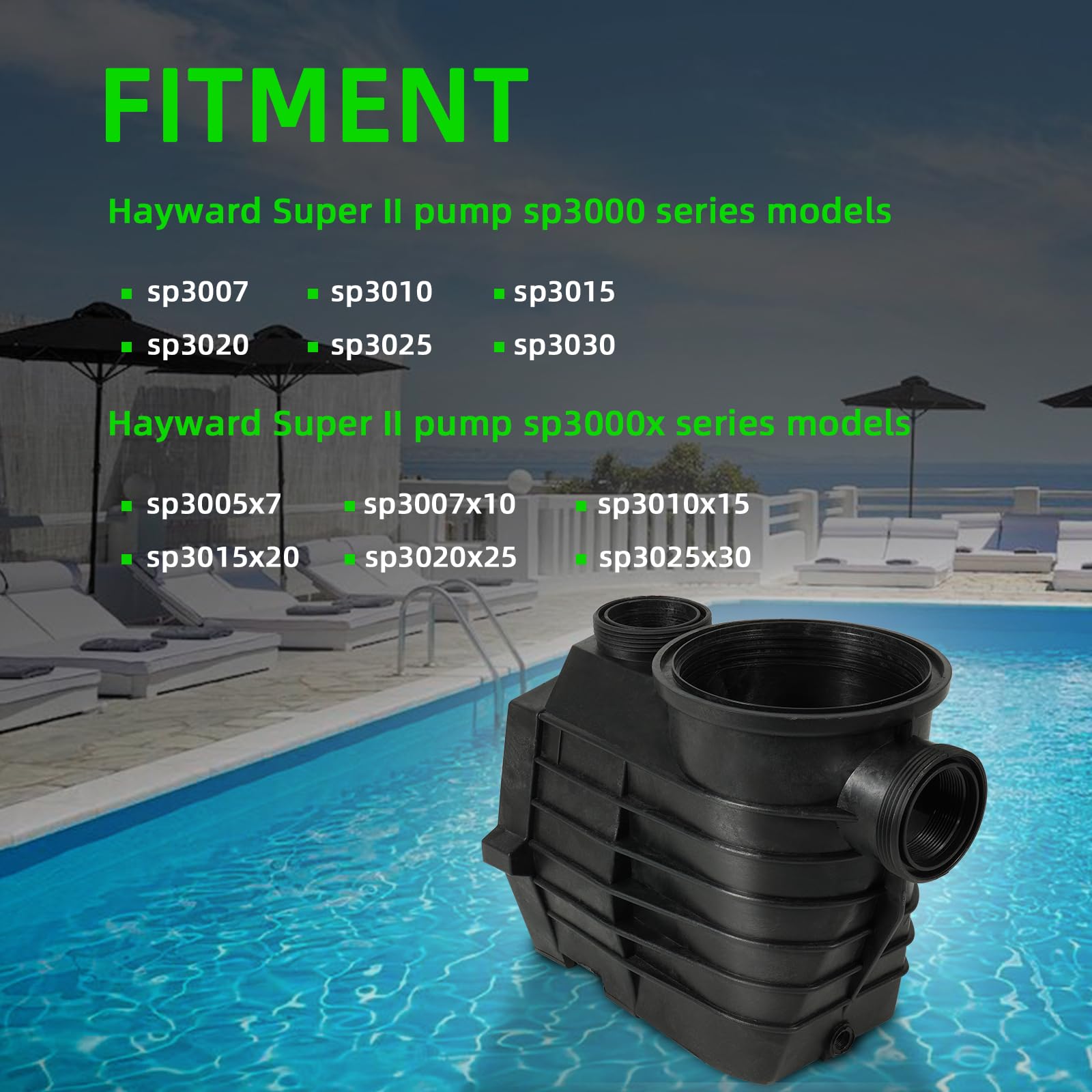 ぴす　v2 v7 Amazon.com: leaptrend SPX3120AAZ Pump Housing and Strainer with