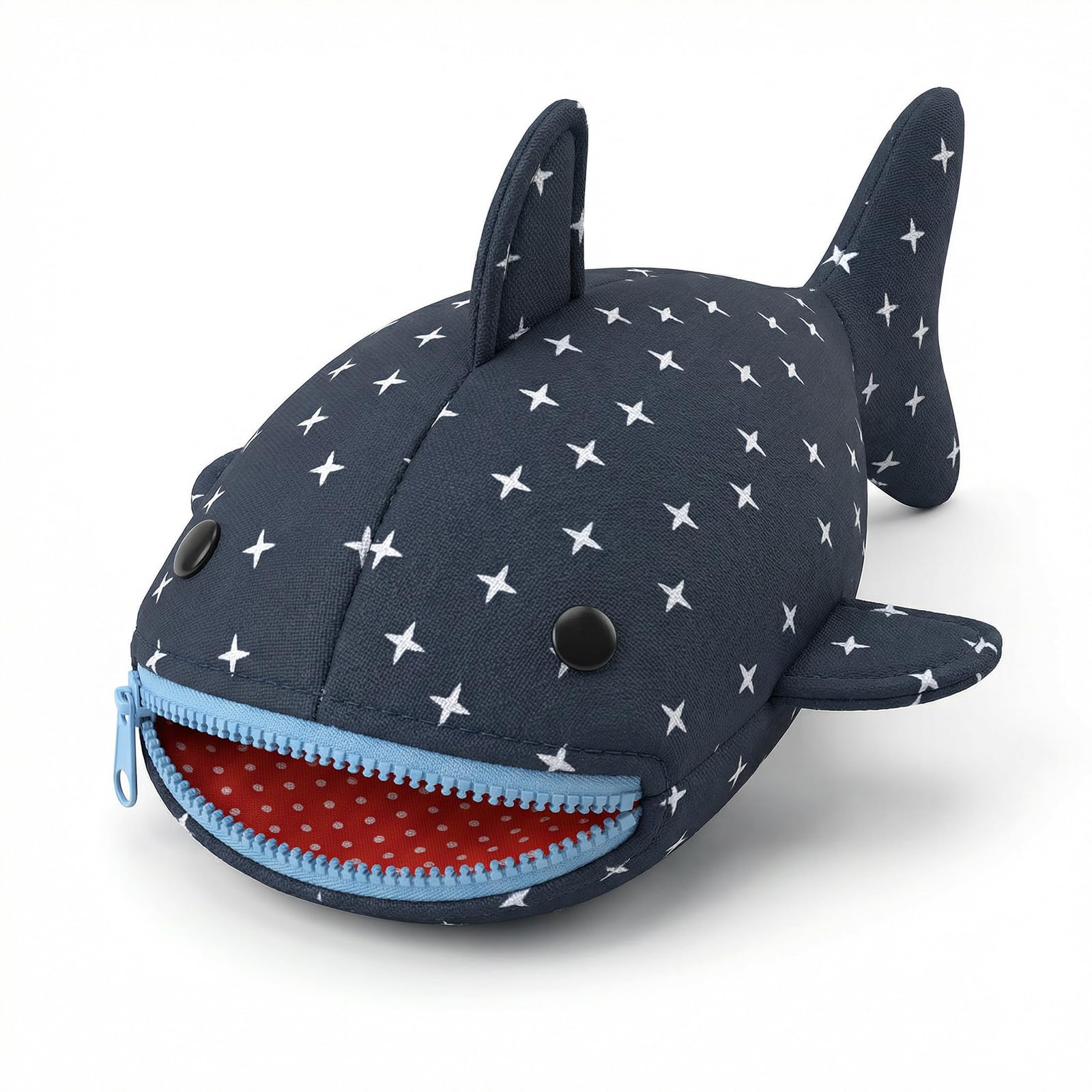 Ymapinc Small Pencil Case, Shark Bag Gift, Cute Shark Coin Bags, Funny Pencil Pouch, Special Bag for Adults, Cute Bags, Office Stationery