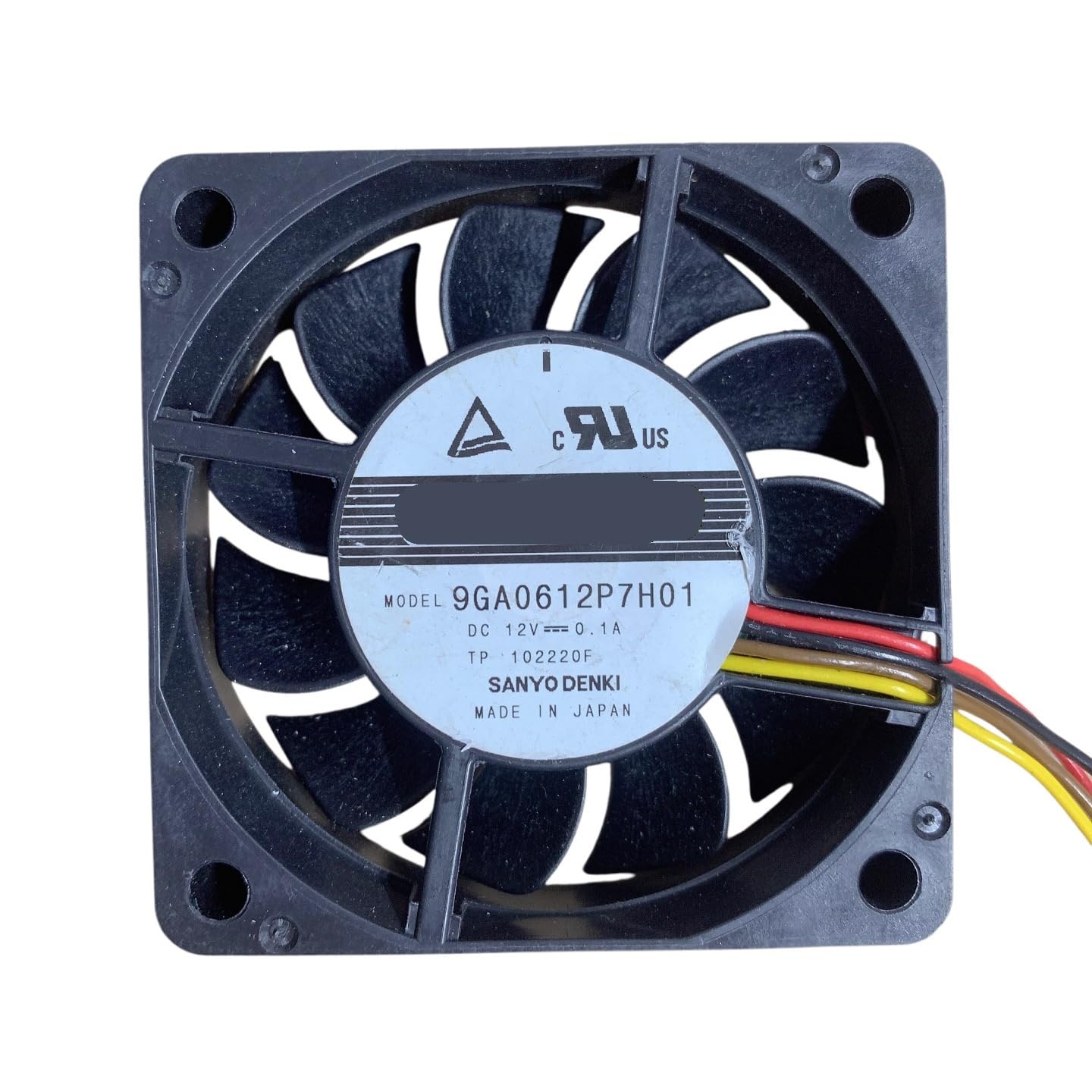 for 9GA0612P7H01 6015 12V 0.10A 4-Wire Server Fan