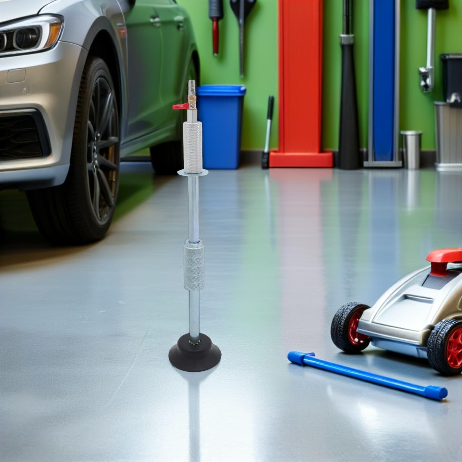 ULTECHNOVO Extracteur de Bosses Pneumatique Voiture Ventouse Métallique, Marteau à Inertie Moyen, Outil de Débosselage Carrosserie pour Réparation DIY Rapide et Entretien Véhicule