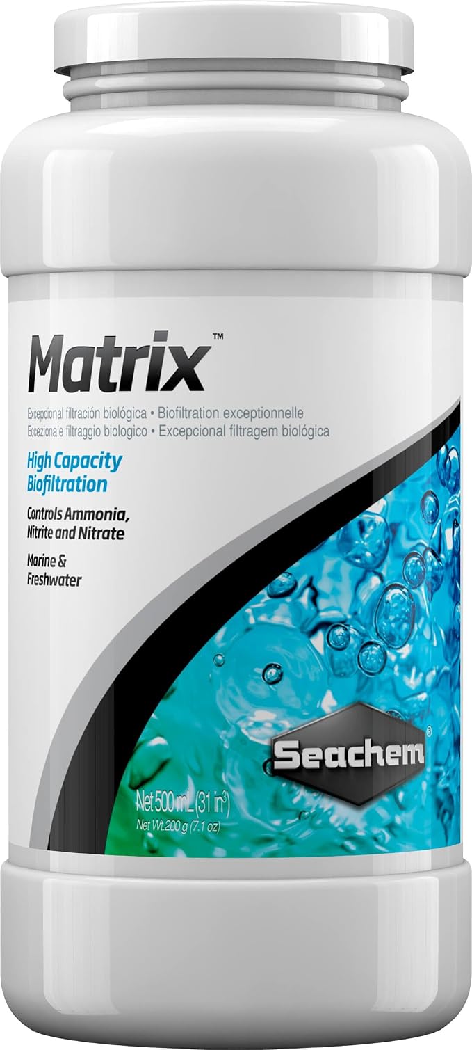Seachem Matrix, material filtrante biológico