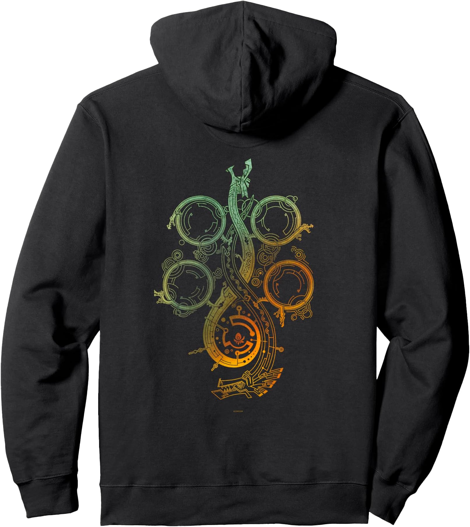 Monster Hunter Wilds Symbol Pullover Hoodie