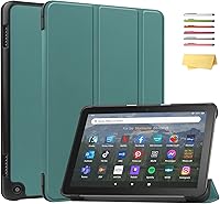 Vista 23 de Funda para tablet Yaxa Kindle Fire Max 11 de 13ª generación (versión 2023) de 11 pulgadas con soporte [encendido y apagado automático] Funda