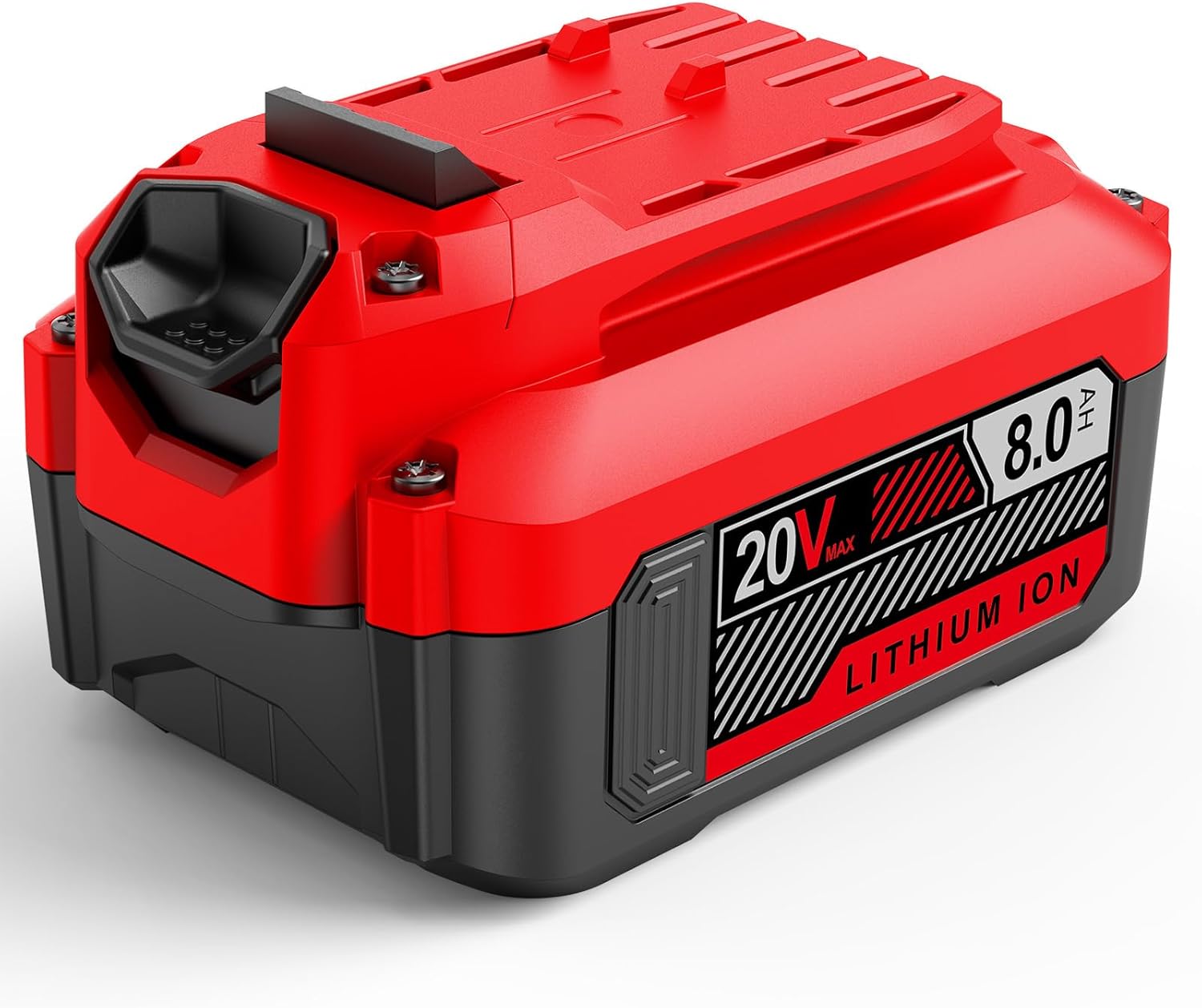 Futurebatt Upgrade 6.0Ah High Capacity Battery for Craftsman 20V Battery Replacement MAX CMCB204 CMCB202 CMCB201 CMCD700C1 CMCS500B (All of V20 Cordless Tool Series)
