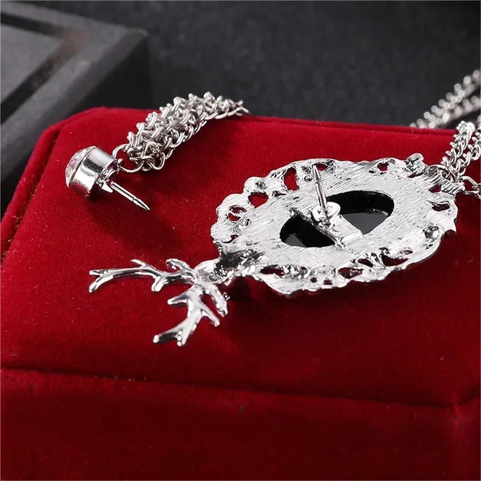Broschenkette, Persönlichkeit Brosche Kette Herren Pins Business Anzug Damen Mantel Quaste Broschen